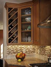 Introducing 3 Great Ways To Update Your Kitchen Cabinets Kitchen Cabinet Wine Rack Kitchen Rack Design Built In Wine Rack