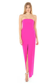 Martell Gown Strapless Dress Formal Column Gown Gowns