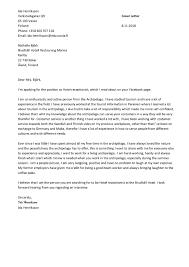 I was very excited to learn that business name has an opening for the position of position. Calameo Cover Letter