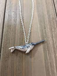 Narwhal Necklace Made To Order Narwhal Necklace Necklace Jewelry
