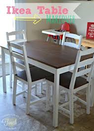 See more ideas about interior design, house interior, interior. Ikea Kitchen Table Makeover Tutorial Kitchen Table Makeover Ikea Table Table Makeover