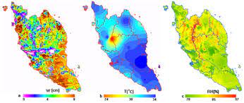 Relative humidity 7determinant of suitable area 0.047221. Retrieval Of Atmospheric Relative Humidity In Peninsular Malaysia Using Modis Image Geospatial World