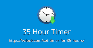 This simple calculator will allow you to easily convert 35 hr to d. 35 Hour Timer Online Timer Countdown