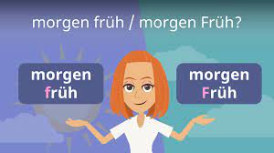Einfach so, wann schreibt man heute und morgen groß? Morgen Fruh Morgen Fruh Rechtschreibung Mit Video