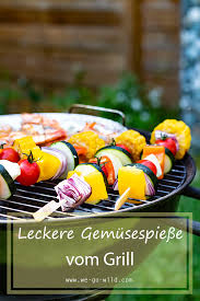 Gegrillte gemüse spieße mit halloumi käse | vegetarische rezepte. Bunte Gemusespiesse Grillen Das Beste Rezept Der Welt We Go Wild