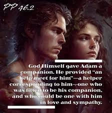 A godly man's view of his partner as a missing piece of himself