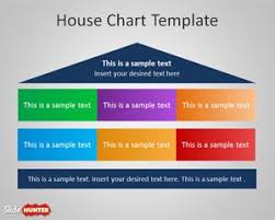 free house chart diagram for powerpoint free powerpoint