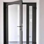 Hurricane Impact Thermal Break Grey Color Aluminium Casement ...