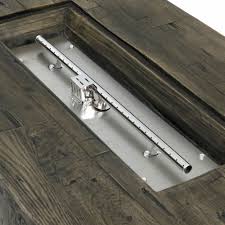 Fred meyer propane fire pit table. Sunnydaze Rustic Faux Wood Propane Gas Fire Pit Table W Cover Lava Rocks 48 1 Gas Fire Pit Fred Meyer