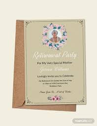 You can write a heartfelt note about how much you'll miss them at work, acknowledge their hard work over the years, or joke. 15 Best Retirement Invitation Templates Examples Download Now Examples