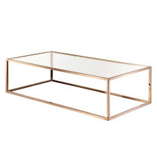 Couchtisch Jacob Glas Edelstahl Kupfer Couchtisch Kupfer Couchtisch Couchtische