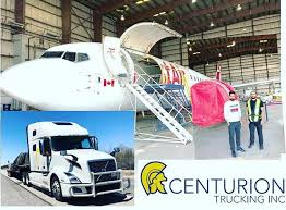 Great Job Gentlemen On Delivering This Jet Engine To The Nations Capital Ottawa Jet Flatbed Centuriontrucking Lovewhereyouw Jet Engine Trucks Centurion