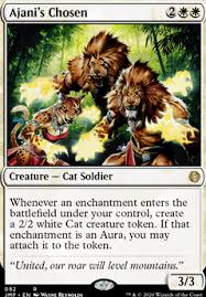 4x goblin tokens for mtg animated (rfr). Ajani S Chosen Jmp Mtg Card
