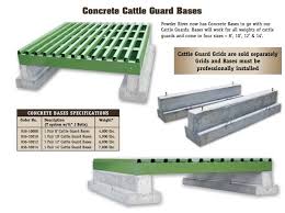 Perfect for industries, agencies, or individuals who cross livestock grazing lands, including: Cattle Guard Page 2