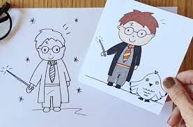 Comment dessiner Harry Potter? - Occuper Les Enfants