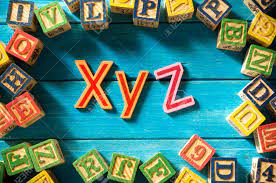 Die buchstaben xyz, sowie umlaute, doppellaute, das scharfe s und . Close Up Arrangement Of Xyz Alphabet On Blue Background Preschool Education Concept Or Other Your Content Long Shadow And Vignette Effect Stock Photo Picture And Royalty Free Image Image 94588699