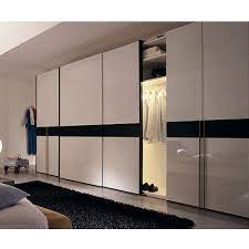When you're designing or remodeling your bedroom, closet door ideas can go such a long way. White Laminated Plywood Sliding Door Wardrobe Rs 1200 Square Feet Woodcraft Interior Id 19875332330