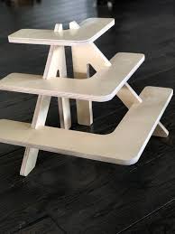 The 90 Degree Corner 3 Tiered Wooden Shelf Tiered Etsy Wood Display Stand Vendor Displays Wooden Shelves