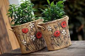 Obal Na Kyti C 1 Vlci Maky S Kopretinou Na Obj X2f Zbozi Prodejce Lavender Fler Cz Pottery Planters Flower Pots Pottery