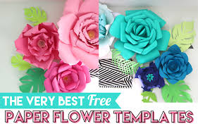 Maps are a terrific way to learn about geography. Best Free Paper Flower Templates The Craft Patch