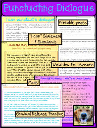 How's it supposed to look on the page? How To Punctuate Dialogue Worksheet Arxiusarquitectura