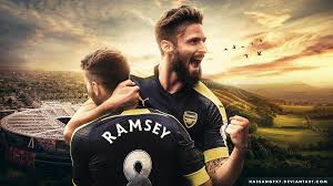 Staggering goals | premier league 2013/14 | suarez, ramsey,. Aaron Ramsey Olivier Giroud Wallpaper 2016 17 By Hassangfx7 On Deviantart