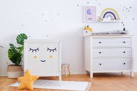 kollektion godnatt baby zimmer grau babyzimmer wandgestaltung wandgestaltung