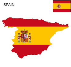 Black American Flag With One Red Stripe Meaning Spain 1 Spain Flag Map Vlag