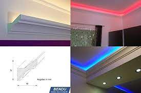 bendu klassische und gleichzeitig moderne led stuckleisten bzw lichtvouten fur indirekte beleuchtung aus hartschaum dbkl 82 pr voor het huis interieur ramen