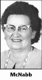 WANDA McNABB Obituary (2012)