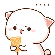 Pin By Fpt On Mes Cute Kawaii Animals Cute Drawings Cute Cat Gif