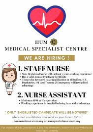Maybe you would like to learn more about one of these? N On Twitter Job Vacancy For Nurse In Iiummc Kuantan Jobhunting Kerjakosong Jururawat Nurse Medicalteam Kerjakosongmalaysia Malaysia Carikerja Kerjakosong Iiummckuantan Https T Co Qod4edxndp