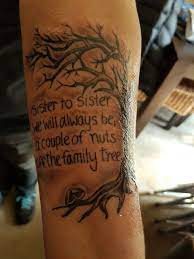 Sister Tattoo Sisters Memorial Family Black Grey Inked Rip Grief Bereavement Lovedones Gonetoosoon Penetratedacecust Sister Tattoos Tattoos I Tattoo