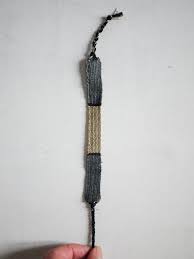 Bracelet Loom N 33 L Appartement Myriam Balay Devidal How To Make Earrings Woven Bracelets Textile Jewelry