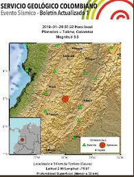 Fuerte temblor en manizales, eje cafetero, cali y medellín: Temblor De Magnitud 5 5 Sacude Colombia Sin Causar Victimas De Momento Eje21