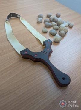 Kent has seen a sharp rise in incidents involving the illegal use of  catapults, and it's rightly becoming a real concern for residents, wildlife  groups, and local authorities. Reports to Kent Police