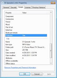 Select the desired output format (it can bemp3, aac, wav and unprotected wma) and compression quality. Windows 10 How To Check If A Video Or Music File Is Drm Protected Technipages
