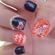 San Francisco Giants Baseball Square Acrylic Love Nails Sports Nails Love Nails Nails