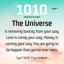 The Universe Is Removing Toxicity From Your Way Affirmations Law Of Attraction Angel Number Meanings