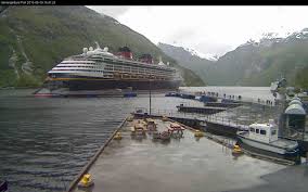 Disney Magic S First Call In Geiranger Norway Disney Dreams Frozen Update The Disney Cruise Line Blog