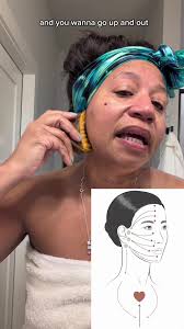 Lymphatic Drainage Chin and Neck with Massager Tool