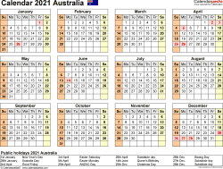 From government holidays in 2021, hindu holidays 2021 to islamic holidays 2021. Australia Calendar 2021 Free Printable Excel Templates