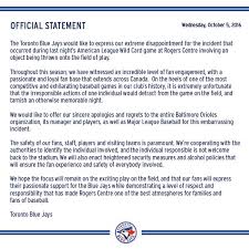 Sinéad marie bernadette o'connor (spreek uit als: Blue Jays Official Statement On The Beer Incident Torontobluejays