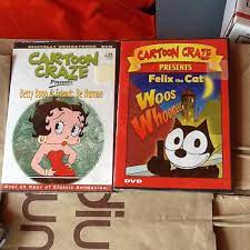 Classic Animation Cartoon Craze 2 DVDs: Felix the Cat and Betty Boop New  Sealed | eBay