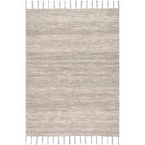Bohemian décor is woven through with the black and white tapestry and patterned bedspread. Fringe Tassel Area Rugs Joss Main