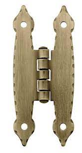 National rocky mountain hardware dealer. Forged Edge Surface Mount H Hinge For Flush Doors Antique Brass 3 1 2 Pair Two Hinges H09001c Ab C