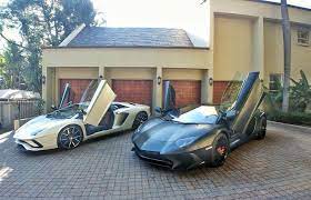 That Is One Insane Driveway Aventador S X Aventador Sv Roadster In Jhb For A Photo Shoot With Photo_marc Exoticspot Roadsters Lamborghini Shabby Chic Decor