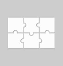 6 piece puzzle template png. Six Piece Puzzle Vector Images Over 190