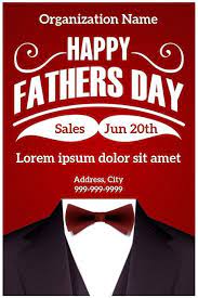 Template Father S Day Fathers Day Poster Father S Day Specials Poster Template