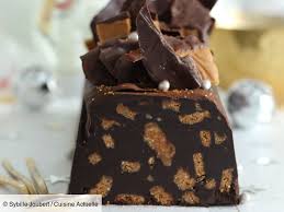 Buche Au Chocolat Et Speculoos A Tomber Recettes Recette Buche Au Chocolat Recette De Noel Facile Recettes Noel